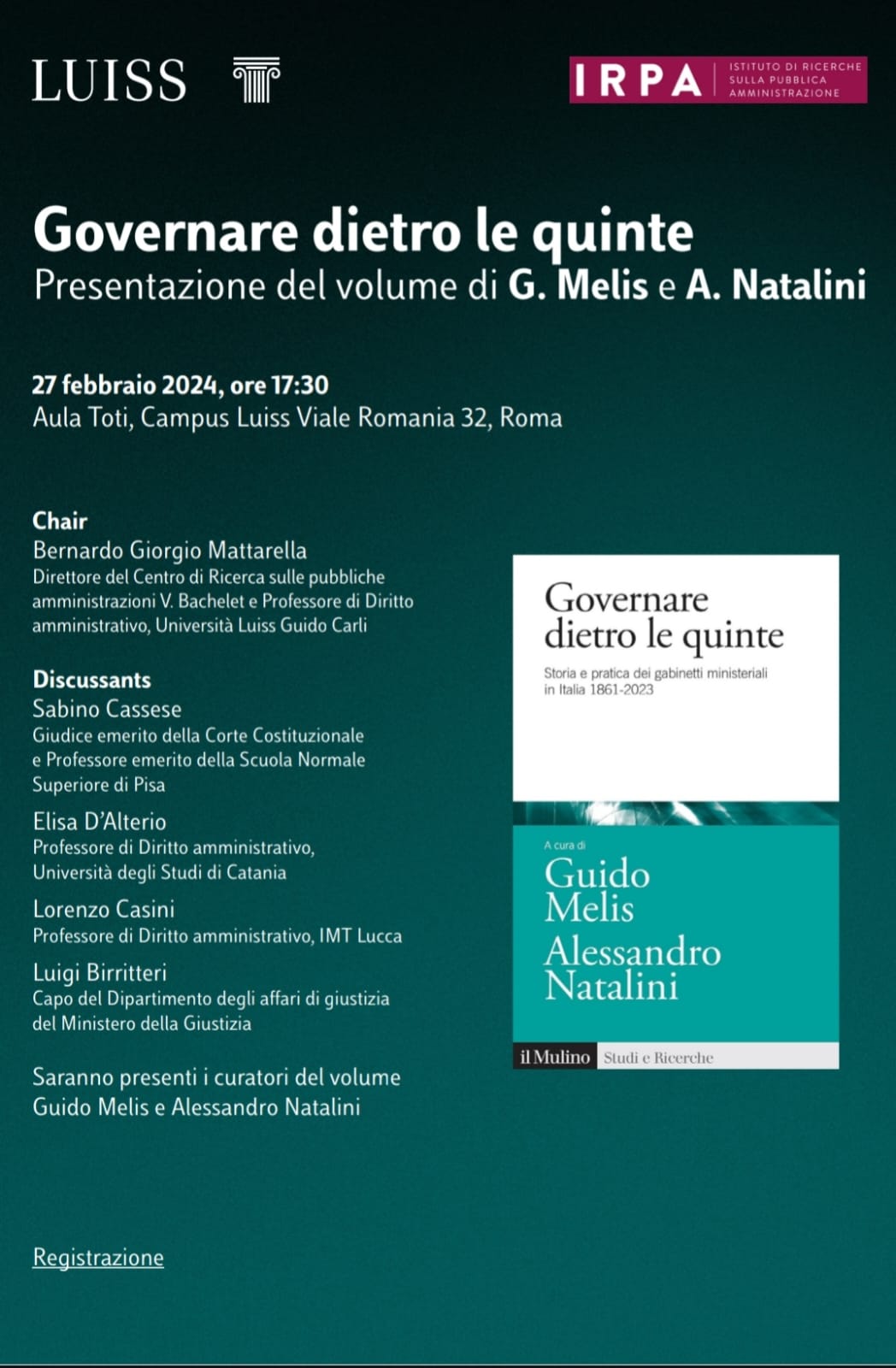 Governare dietro le quinte