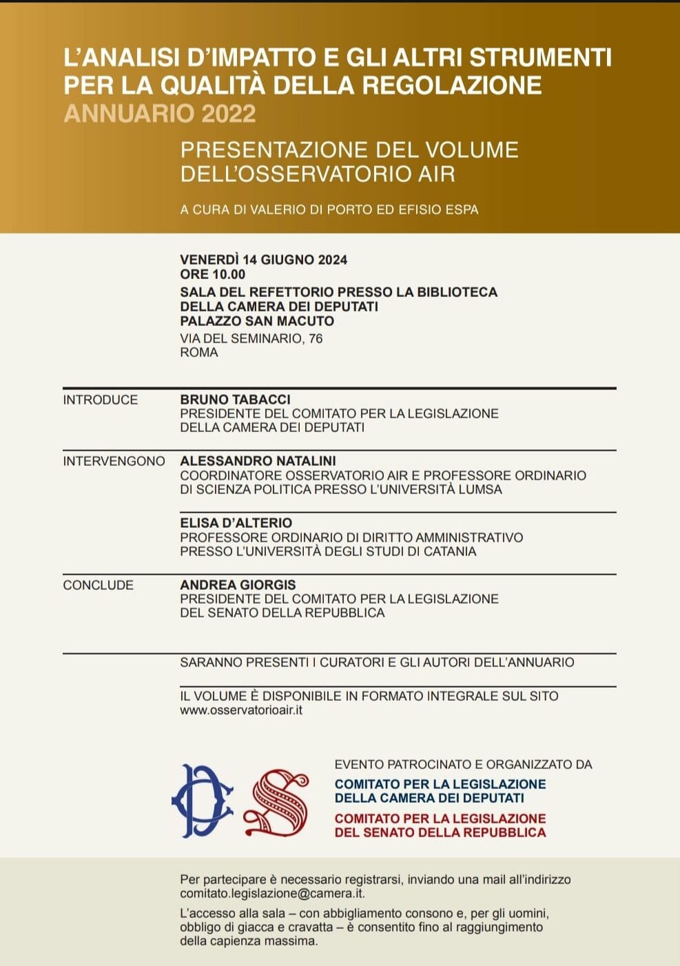 L’ANALISI D’IMPATTO E GLI ALTRI STRUMENTI PER LA QUALITÀ DELLA REGOLAZIONE